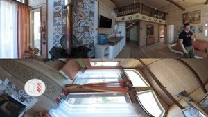 Интерьер загородного дома со вторым светом и лофтом | Каркасный дом со вторым светом