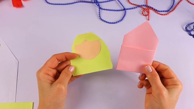 DIY АНГЕЛОЧЕК - КОНВЕРТИК из бумаги / Простые поделки  ЛумПланет