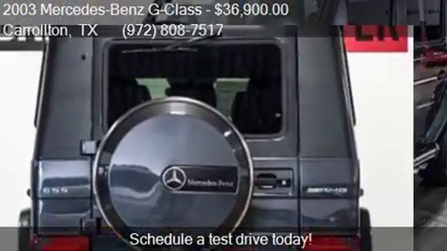 2003 Mercedes-Benz G-Class G 55 AMG AWD 4MATIC 4dr SUV for s смотреть онлайн