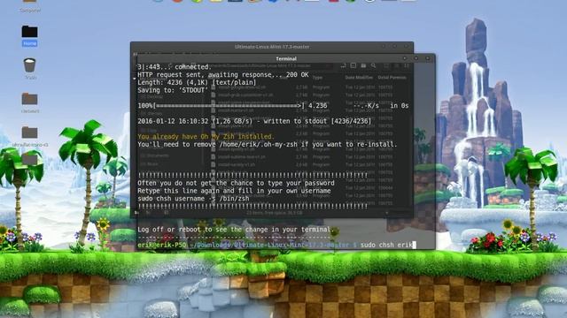 How to install zsh in linux mint 17.3 rosa with an easy script 1/2 смотреть онлайн