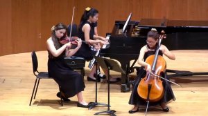 Magnolia Piano Trio plays Turina Piano Trio No. 1 Op. 35