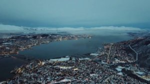 Тромсё — девятый по числу жителей город Норвегии. на 400 км севернее полярного круга