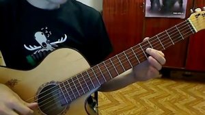 Как играть Пираты карибского моря на гитаре, видеоурок