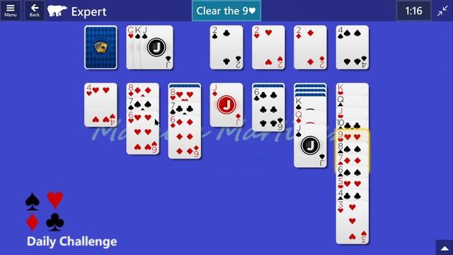 Microsoft Solitaire Collection | Klondike Expert | April 11, 2023 | Daily Challenges смотреть онлайн