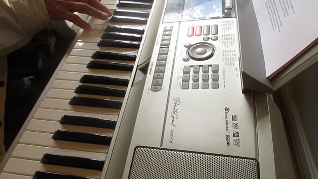 Wildwood Flower. Yamaha DGX-505 Digital Piano.  Instrumental.