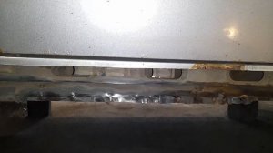 Замена гнилых  порогов Daewoo Matiz