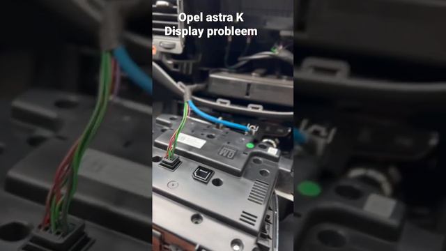 Opel astra K, display problem