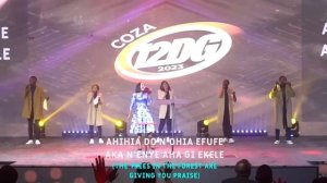 Minister Esther Oji Live Performance at the COZA 12DG 2023