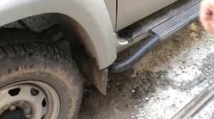 УАЗ Патриот. Копилки песка в накладках на крылья! Будьте внимательны!