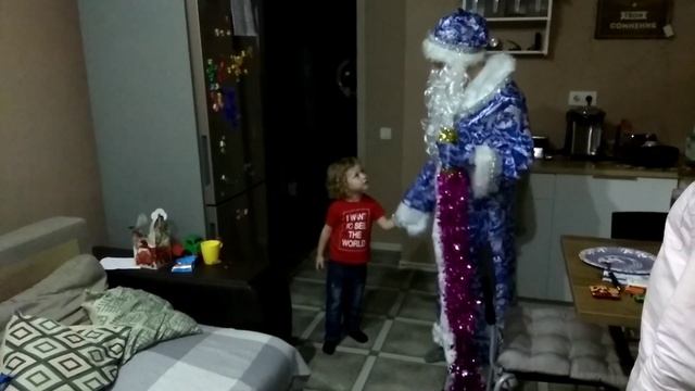 С НОВЫМ ГОДОМ! ДЕД МОРОЗ ПРИШЁЛ! КАК ЭТО БЫЛО?