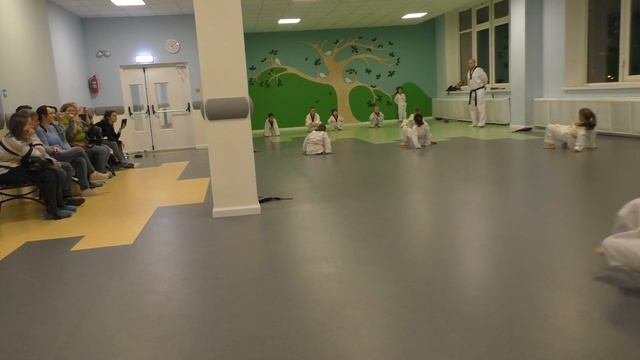 Открытый урок(тхэквондо) 1 часть