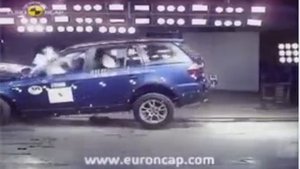 Краш-тест "BMW X3" (EuroNCAP)