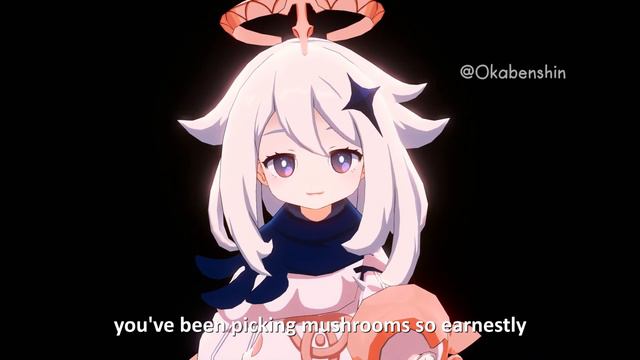 When Paimon imitates Ayaka - Genshin Animation