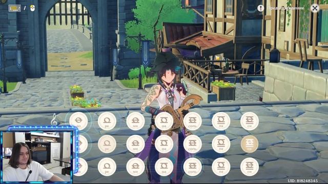 Играем Bad Apple на Цветочной цитре и Лире ветров | Floral Zither and Windsong Lyre | GENSHIN IMPAC