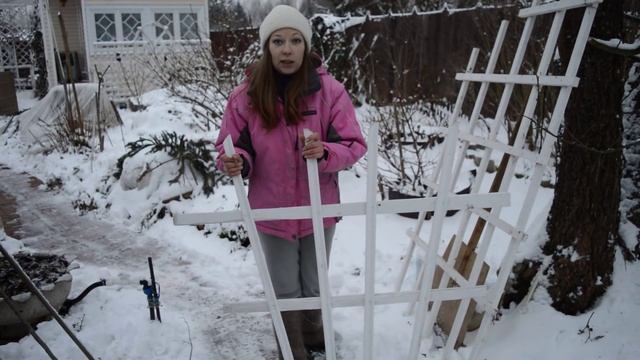 Декоративные опоры для растений: делаем сами