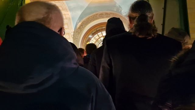 Пюхтицкий Успенский женский монастырь в Куремяэ.Встречам Пасху.Крестный ход.Церковь в деревне Алайы