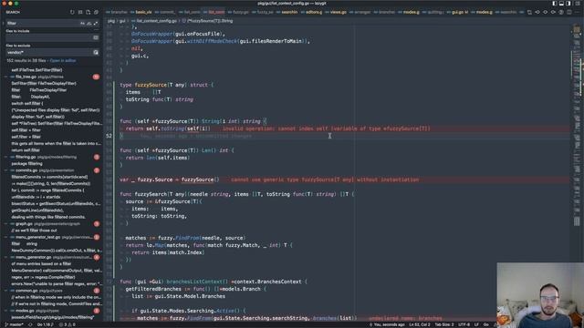 Adding Filtering to Lazygit Part 1 смотреть онлайн