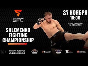 Второй турнир промоушена Шлеменко - SFC