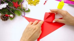 10 ИДЕЙ поделок на Новый год из бумаги своими руками Легкий новогодний декор 2023