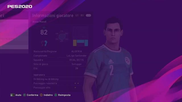 Pes 2020 Mod Aissa Mandi Real Betis смотреть онлайн