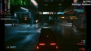 Steam Deck: Cyberpunk 2077 | 60 & 30 FPS | High, Medium & Low Settings | GoG Galaxy Version | Proto