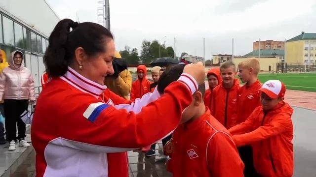 «Спартаковская» погода ожидала на празднике спорта более чем 50 истринских футболистов