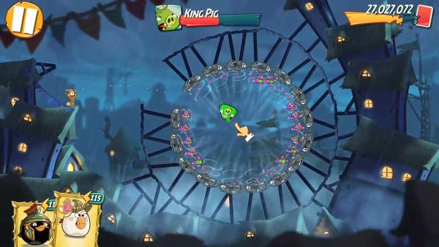 Angry Birds 2 PC (Windows 11) King Pig Panic (KPP) with Bubbles for extra Stella card (Feb 3, 2023) смотреть онлайн