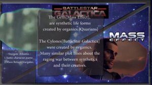 5 Reasons why Mass Effect is a rip-off from Stargate Atlantis BSG, and Star Control !