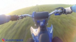 Обзор Yamaha yz250 55лс на 100кг веса Адская телега