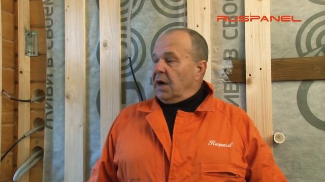 Руспанель   ванная комната, санузел в деревянном доме