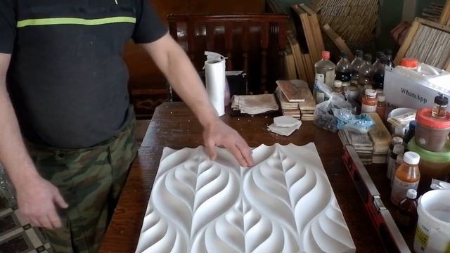 изготовление полиуретановых форм для 3Д панелей смотреть онлайн