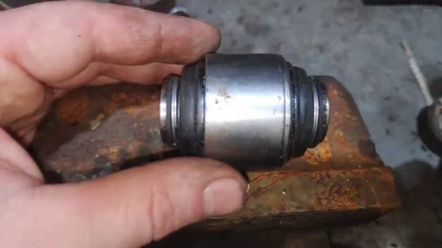 Замена шарового сайлентблока Kia Carnival 2 смотреть онлайн