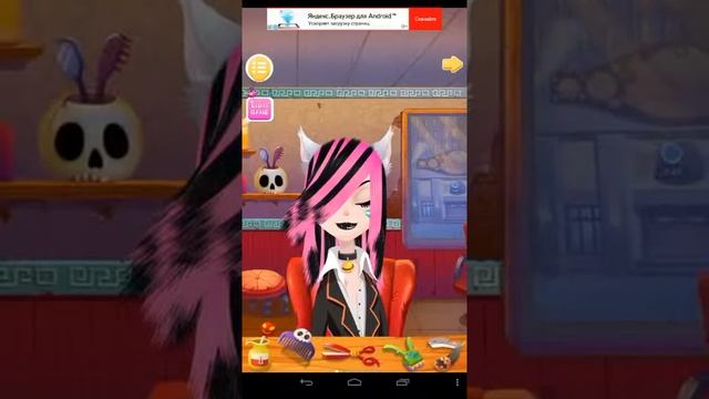 продолжаю играть в monster hair salon смотреть онлайн