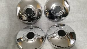 Колпаки колес хромовые. ВАЗ 2101-2106. СССР.