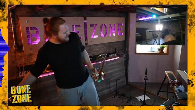 "Wacko" Trombone Looping in 7/4 time (BoneJams #41) смотреть онлайн