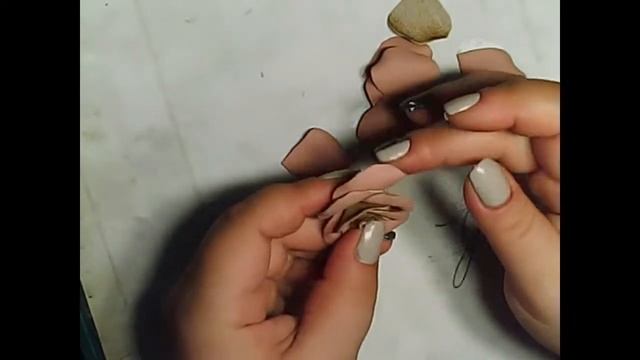 Цветы из экокожи (кожзама): мастер-класс смотреть онлайн