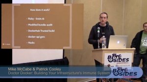 BSides DC 2014 - Doctor Docker: Building Your Infrastructure's Immune System