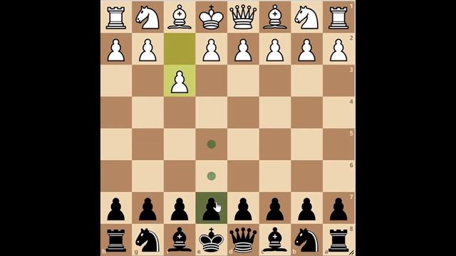 How to do a checkmate in 2 moves (Fool's Mate) смотреть онлайн