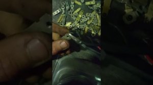 Как снять с контактов серебро без нагрева, кусачками?