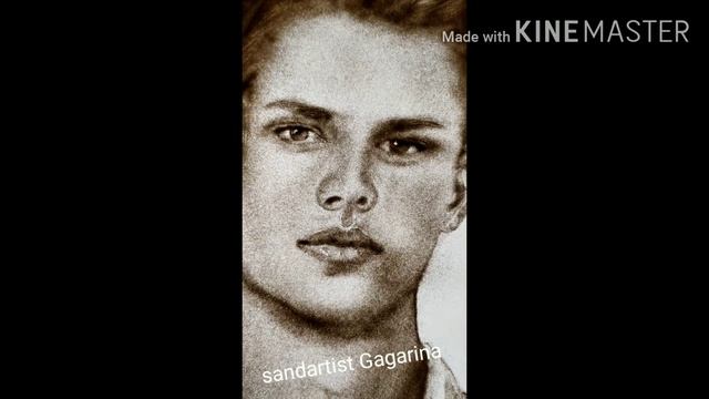 Портрет из песка по фото смотреть онлайн