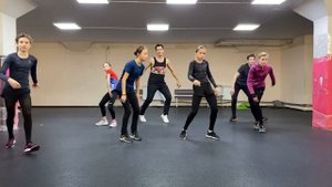 Team Tutberidze dance with Aleksey Zheleznikov