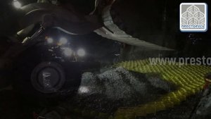 Строительство дороги в подземном руднике с ГЕОКОРД® и креплением ФАСТ-ЛОК®