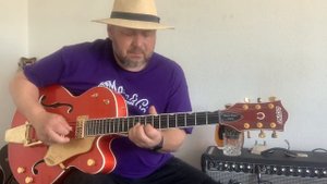 Pianomand. ( Kim Larsen ) Gretsch 6120 Brian Setzer