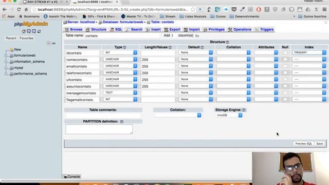 [BR] RAVI Stream - Formulário Web [Parte 2] PHP + MySQL смотреть онлайн