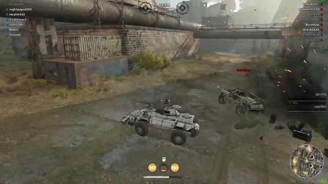 Machine gun PS3802 K4A0 PvP Missions MVP Crossout смотреть онлайн