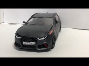 КРАШ ТЕСТ AUDI БУЛКИНА ИЗ ПЛАСТИЛИНА!