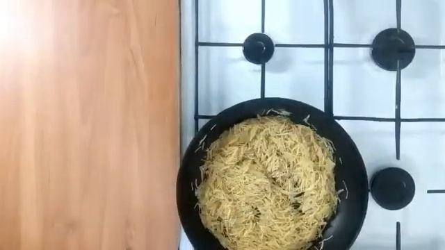 ЖАРЕНАЯ ВЕРМИШЕЛЬ на сковороде