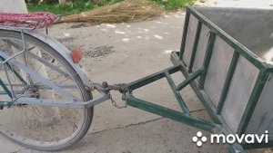 самодельные прицеп для велосипеда