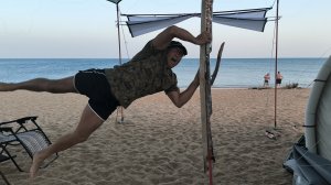 Затеняющая сетка - испытание ветром 😁. Крым. Яковенково.