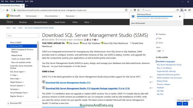 1.1 How to install Microsoft SQL Server Express 2017 | SQL Server Tutorial смотреть онлайн